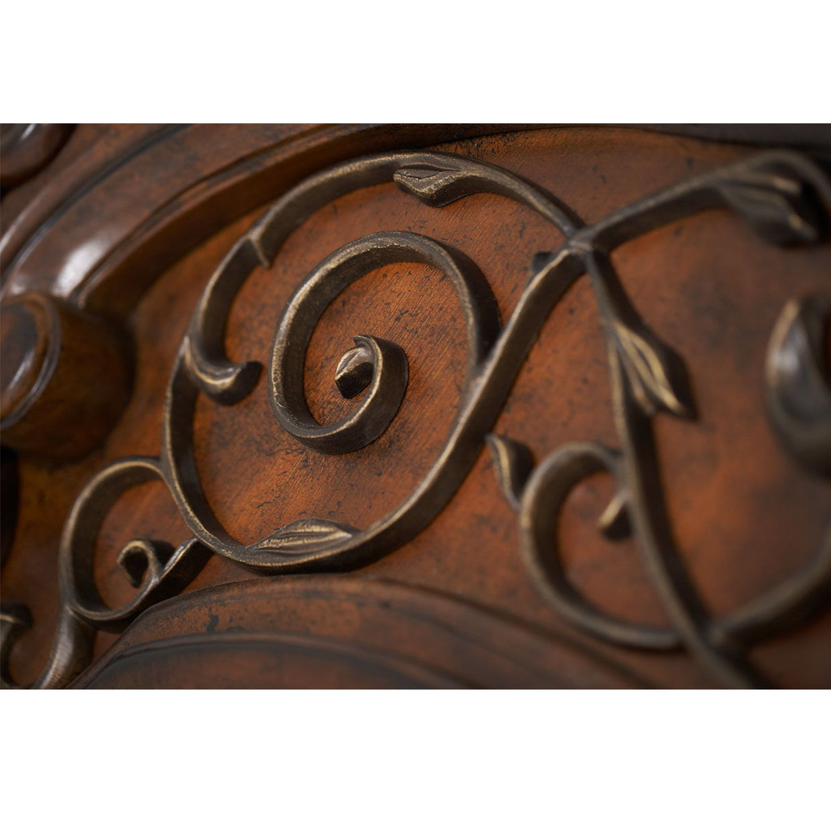 Windsor Court - China Cabinet - Vintage Fruitwood