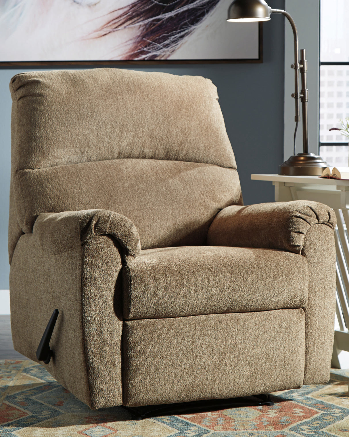 Nerviano Recliner (Color: Mocha)