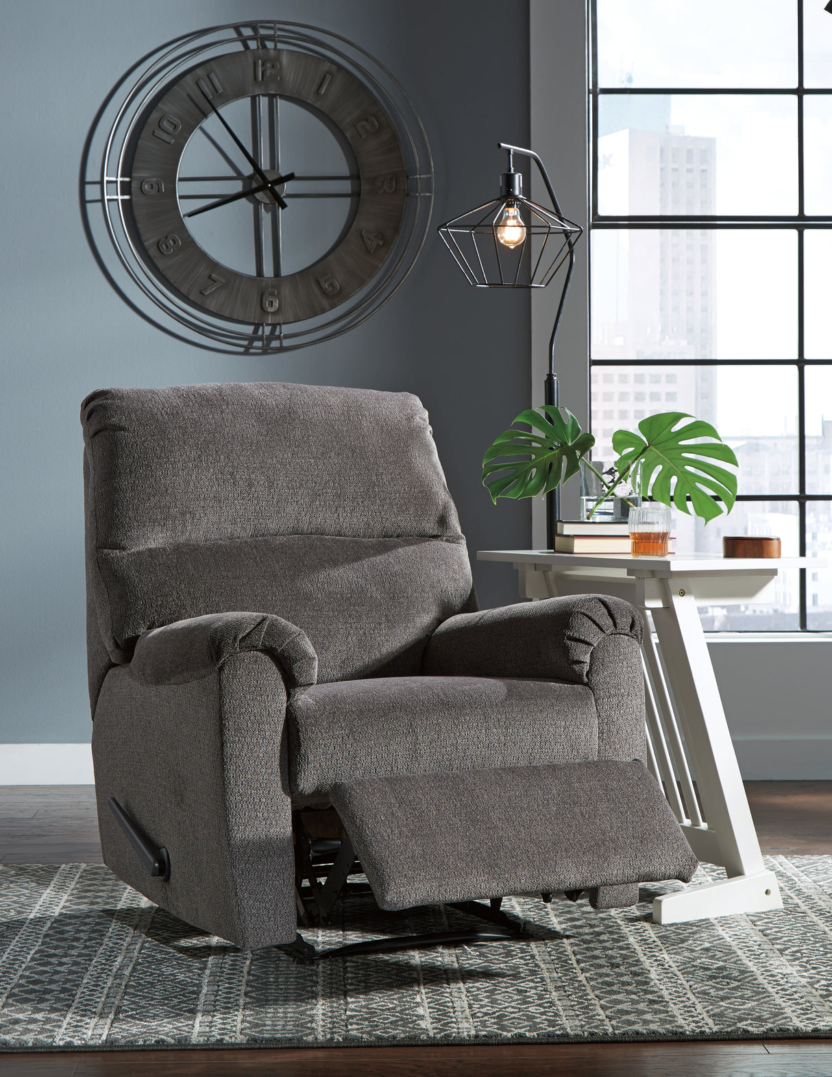 Nerviano Recliner (Color: Gray)