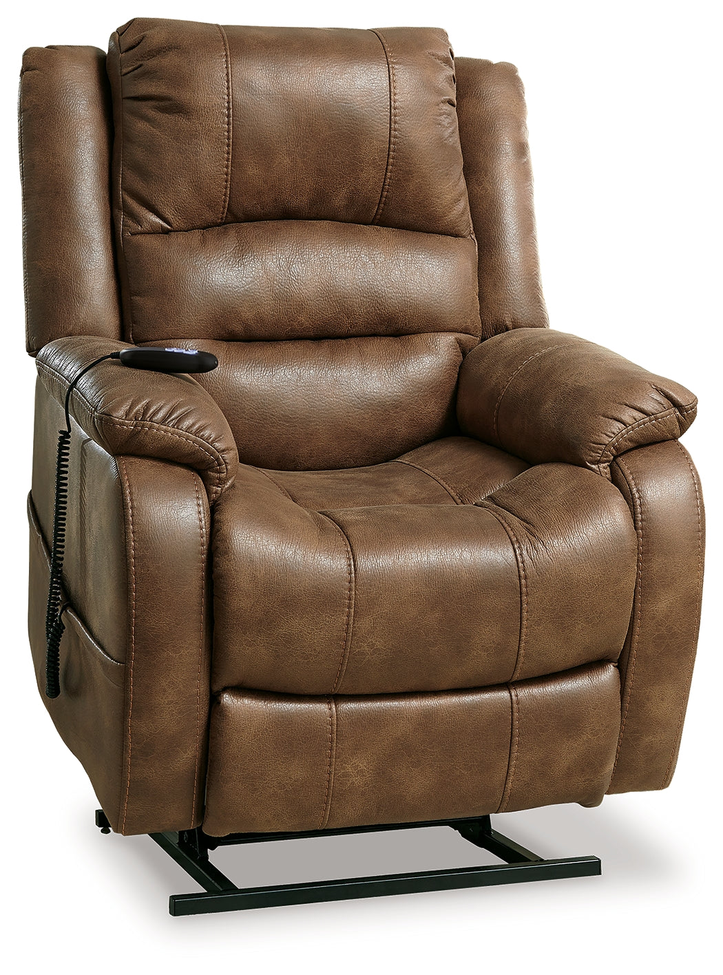 Yandel Power Lift Recliner (Color: Saddle)