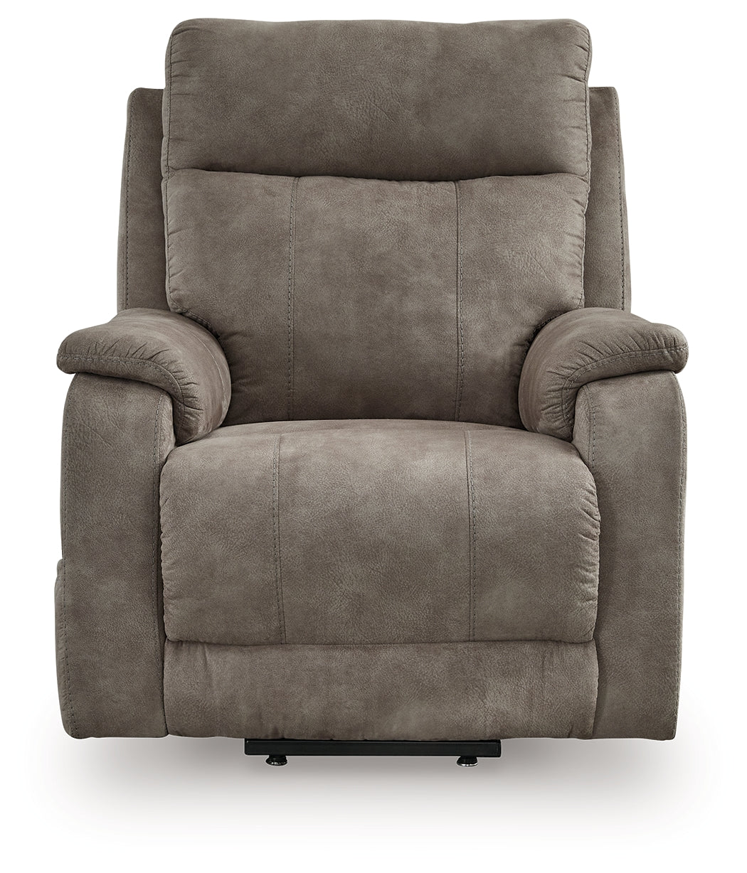 Crestmeade Power Lift Recliner (Color: Fossil)