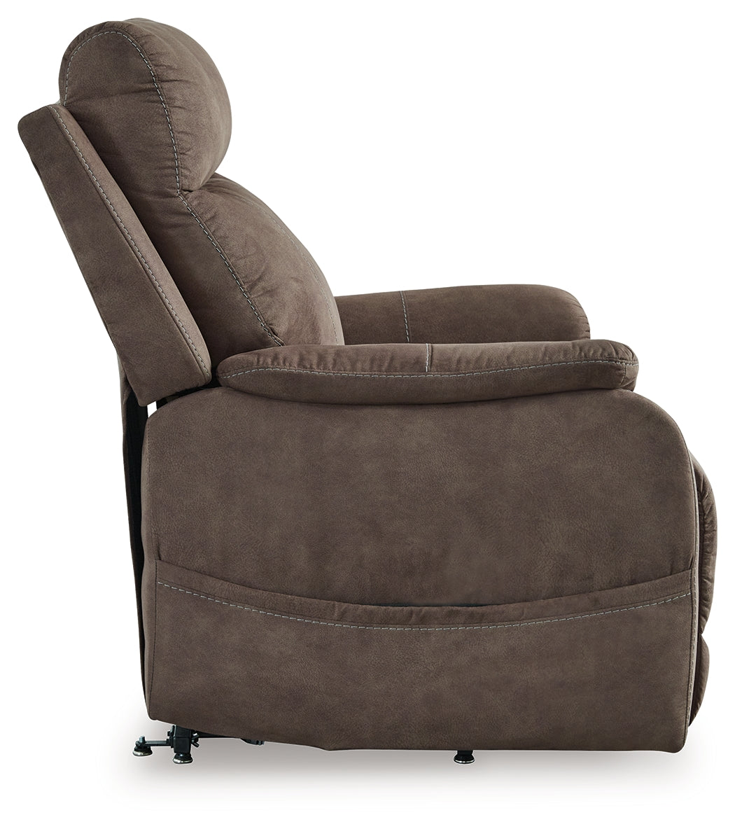 Crestmeade Power Lift Recliner (Color: Espresso)