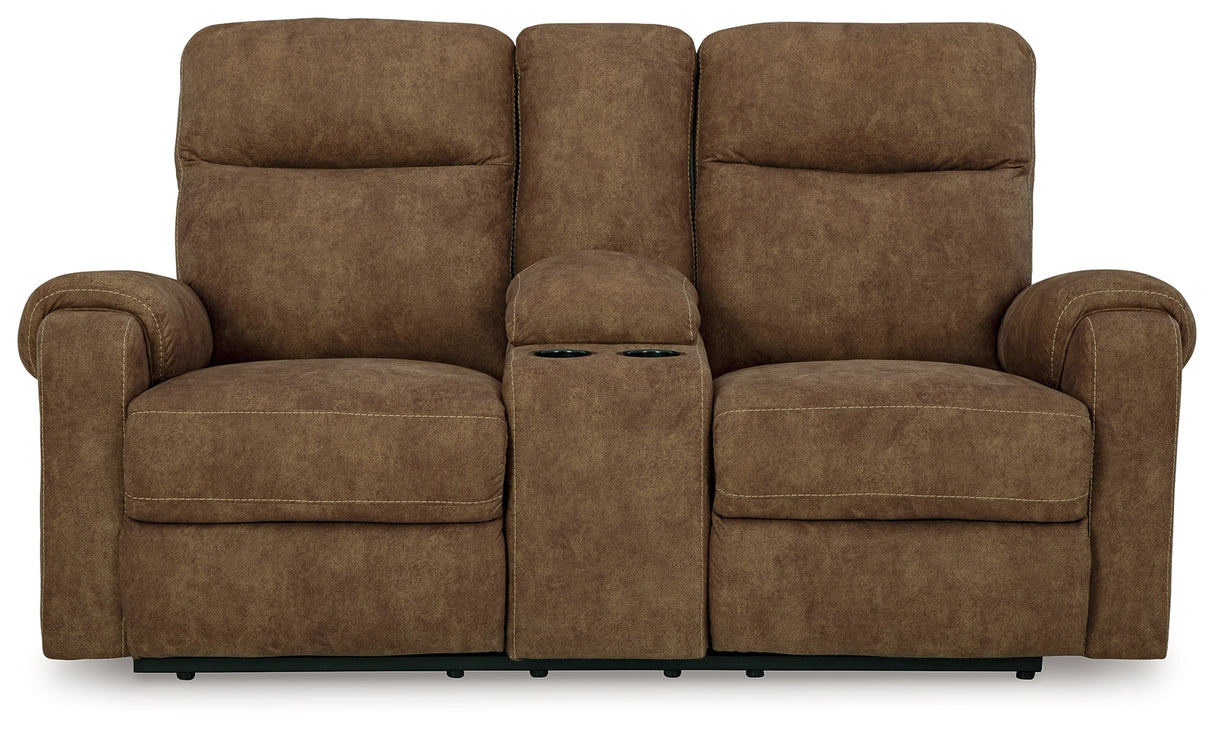 Edenwold 3-Piece Sofa, Loveseat and Recliner (Reclining Sofa, Reclining Loveseat with Console, Recliner)