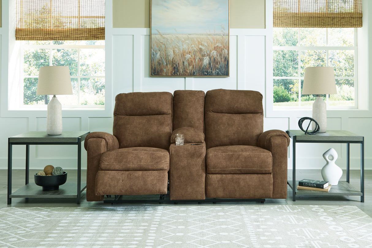 Edenwold 3-Piece Sofa, Loveseat and Recliner (Reclining Sofa, Reclining Loveseat with Console, Recliner)