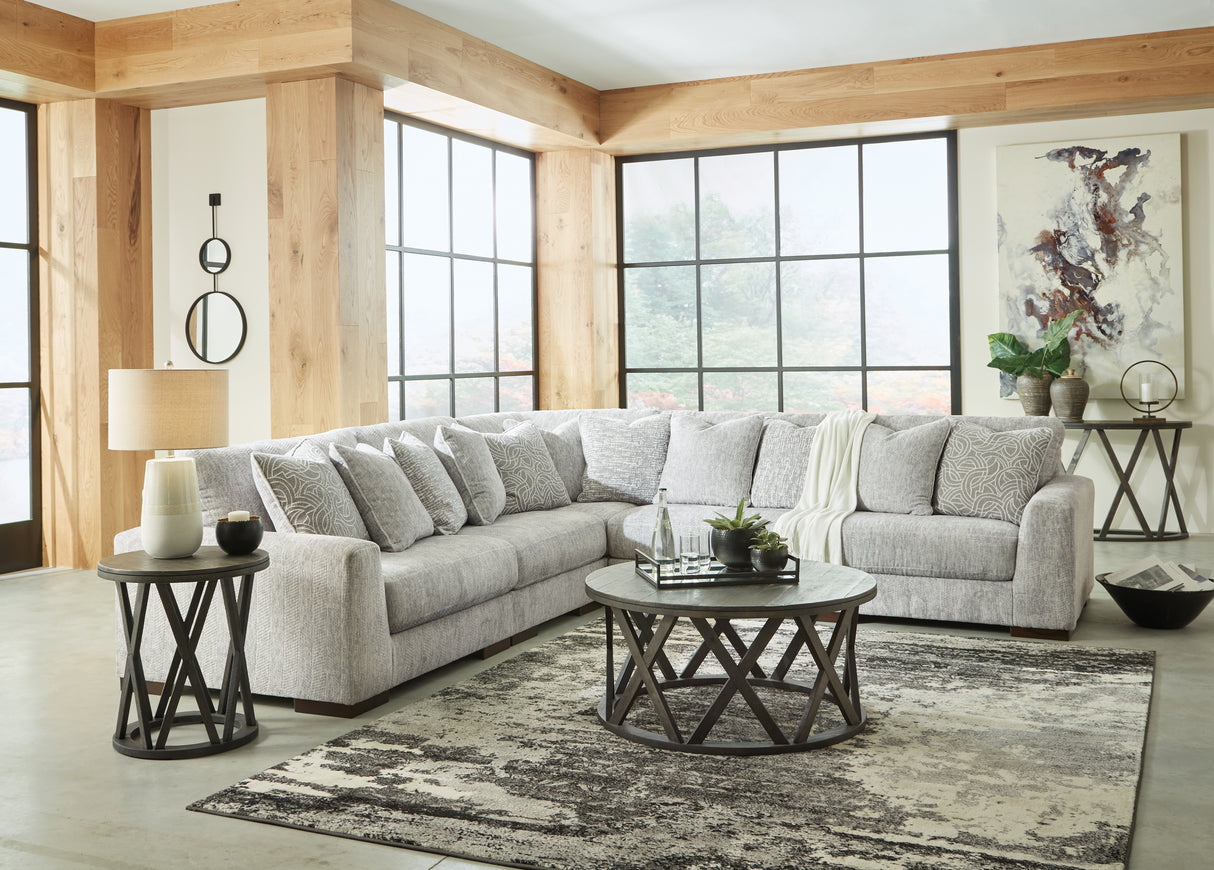 Regent Park 3-Piece Sectional (Configuration: 5-Piece (Regent Park Armless Chair, Regent Park Armless Chair, Regent Park Left-Arm Facing Corner Chair, Regent Park Right-Arm Facing Corner Chair, Regent Park Wedge))
