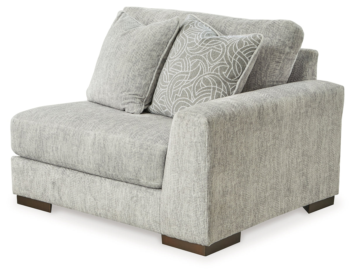Regent Park 5-Piece Sectional with Ottoman (Armless Chair, Left-Arm Facing Corner Chair, Right-Arm Facing Corner Chair, Wedge, Oversized Accent Ottoman)