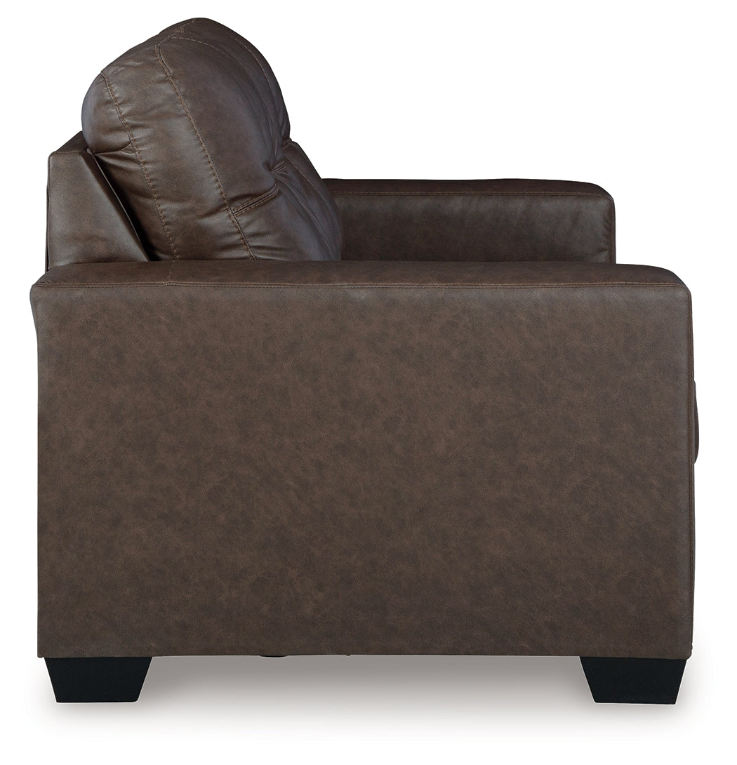 Barlin Mills Loveseat (Color: Umber)