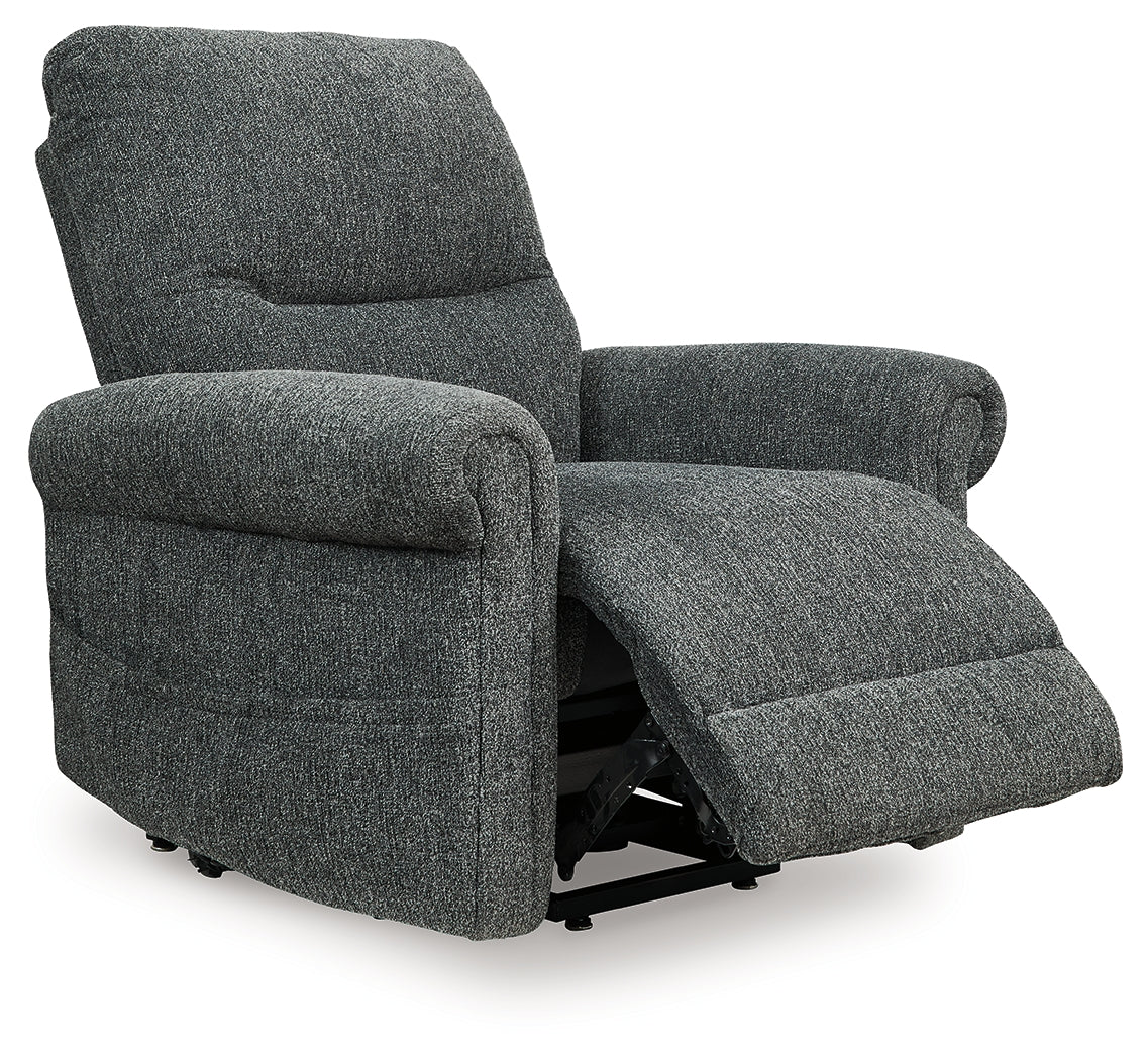 Aureta Power Lift Recliner (Color: Charcoal)