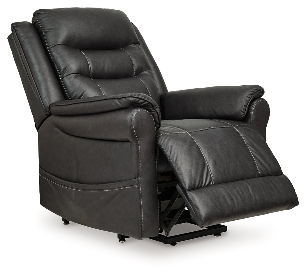 Oatman Power Lift Recliner (Color: Carbon)