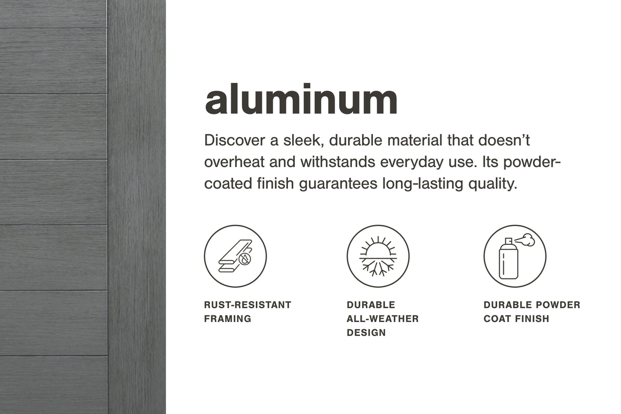 Beachcroft Outdoor Dining Table with 6 Chairs