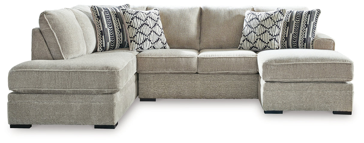 Calnita 2-Piece Sectional with Chaise (Sectional Orientation: Left Arm Facing)
