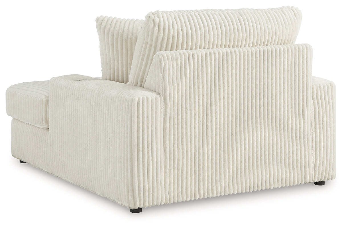 Lindyn Chaise (Color: Ivory)