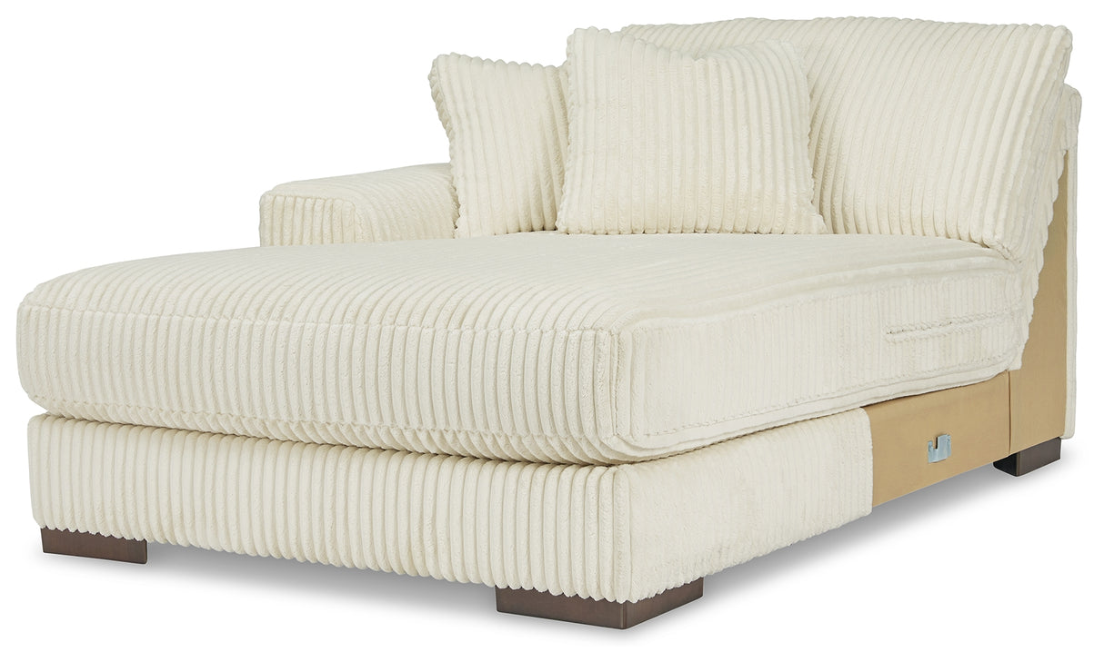 Lindyn Super Chaise (Color: Ivory)
