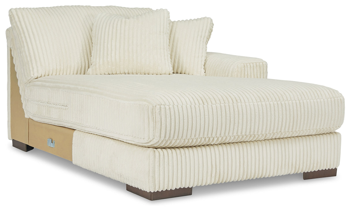Lindyn Super Chaise (Color: Ivory)