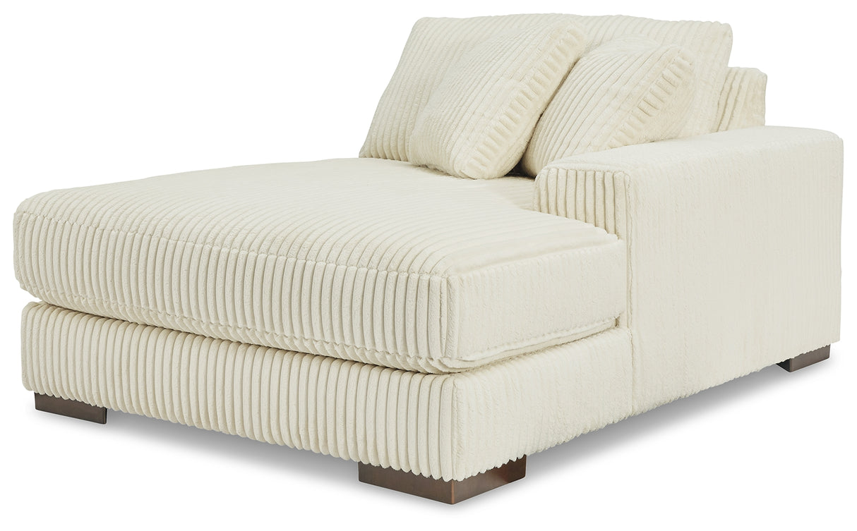 Lindyn Super Chaise (Color: Ivory)