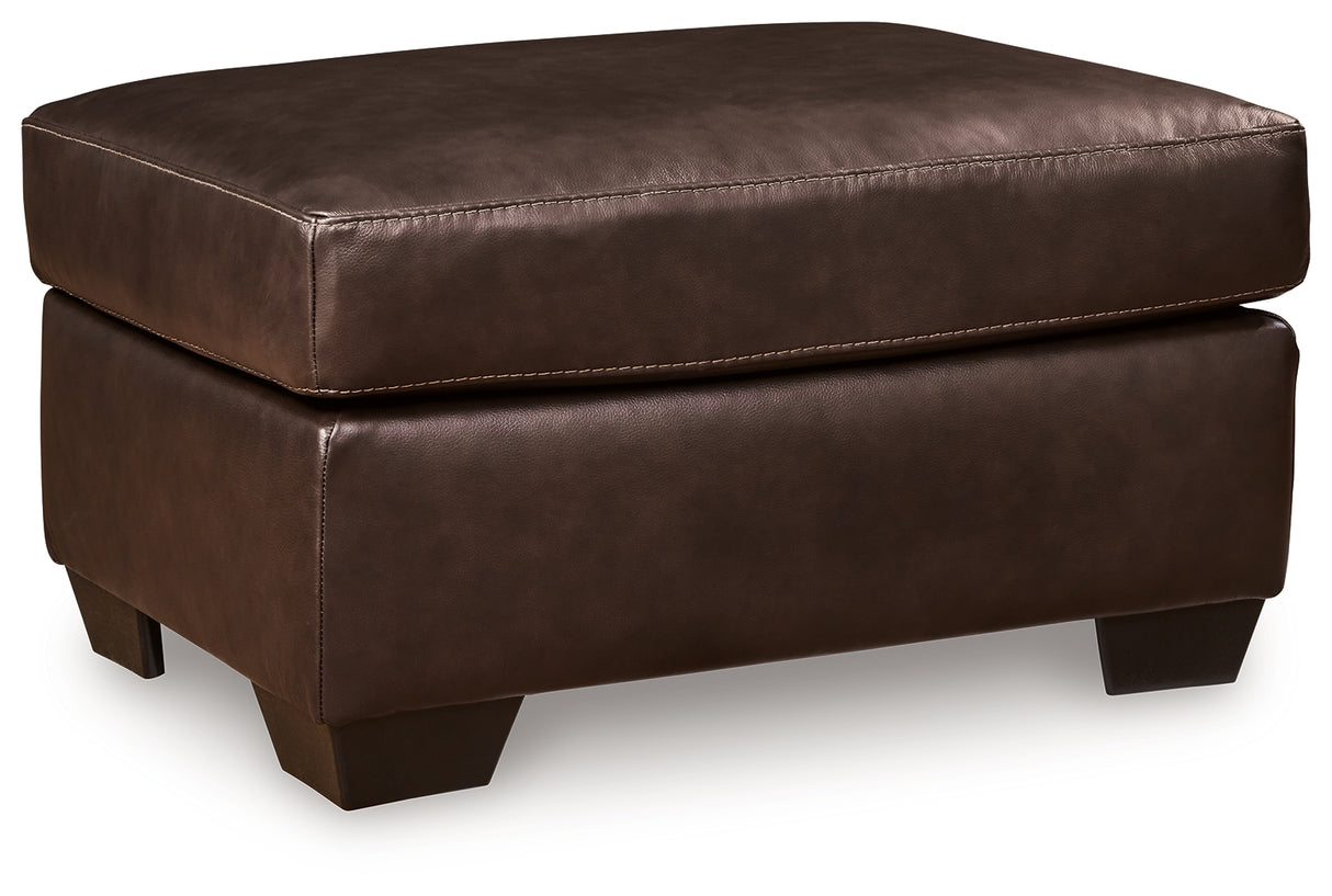 Santorine Ottoman (Color: Dark Brown)