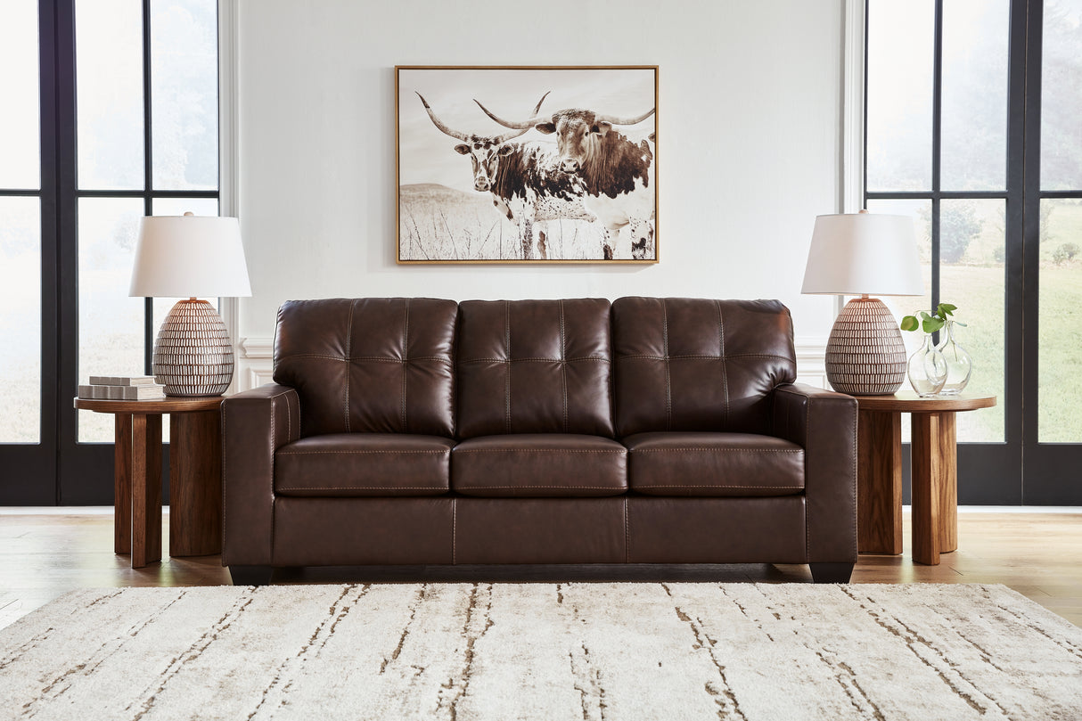 Santorine Sofa (Color: Dark Brown)