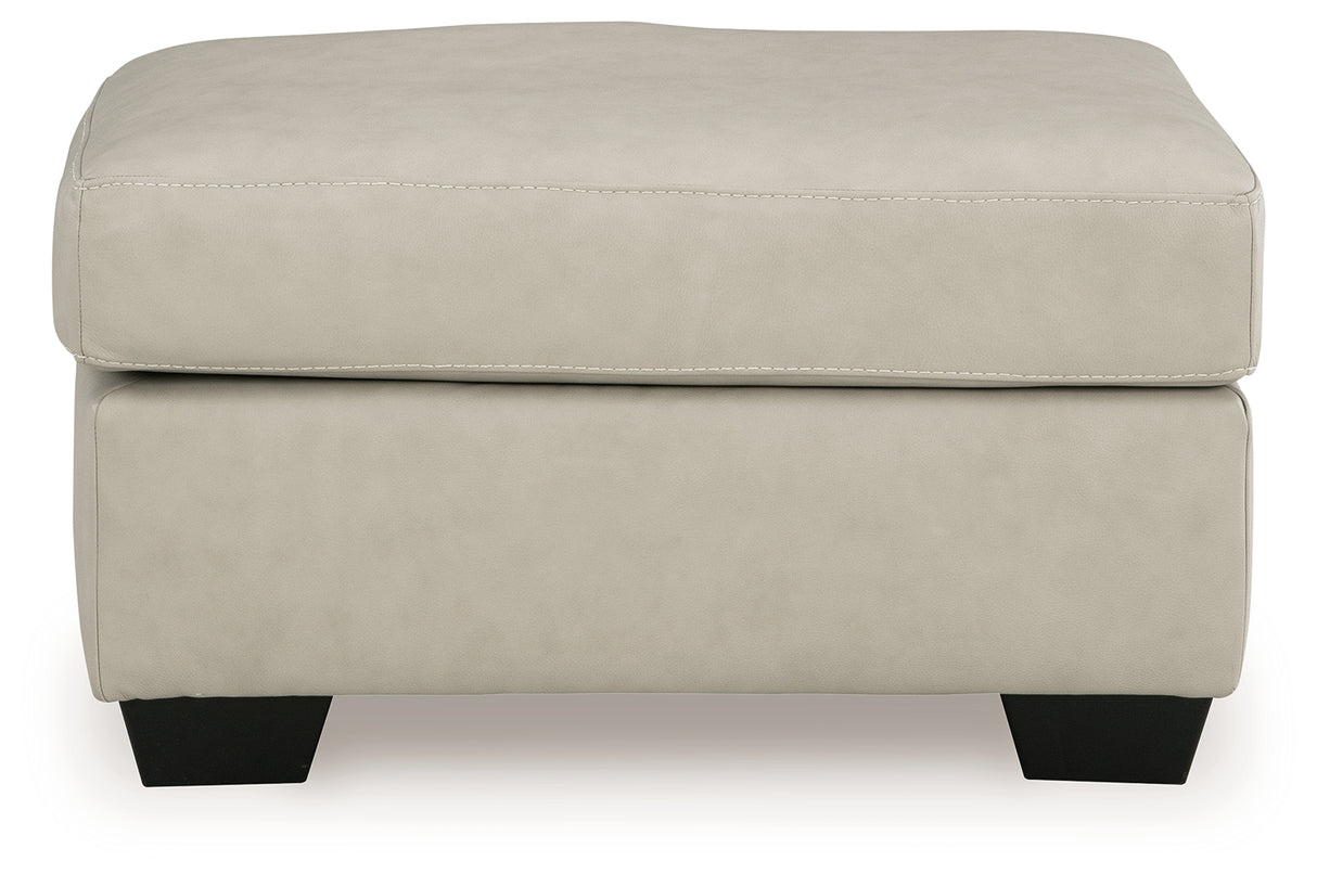 Santorine Ottoman (Color: Bone)
