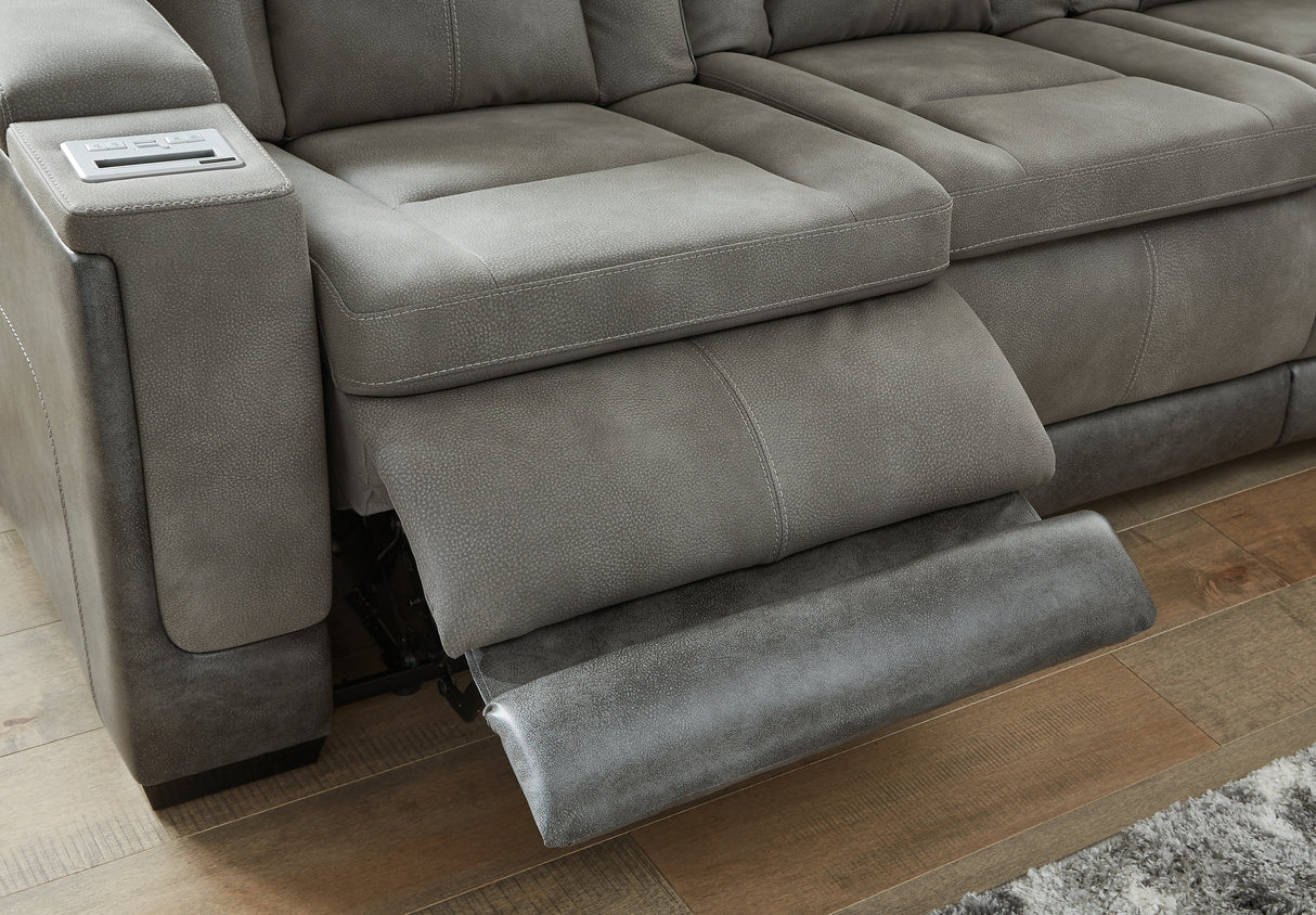 Next-Gen DuraPella 3-Piece Sofa, Loveseat and Recliner (Power Reclining Sofa, Power Reclining Loveseat with Console, Power Recliner)