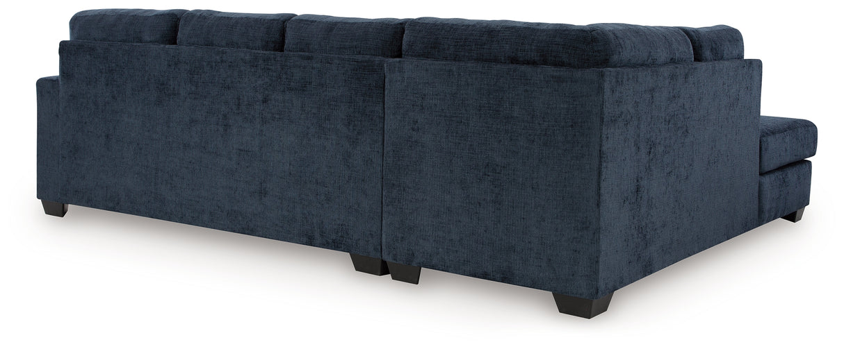 Aviemore 2-Piece Sectional with Chaise (Color: Ink, Sectional Orientation: Left Arm Facing)