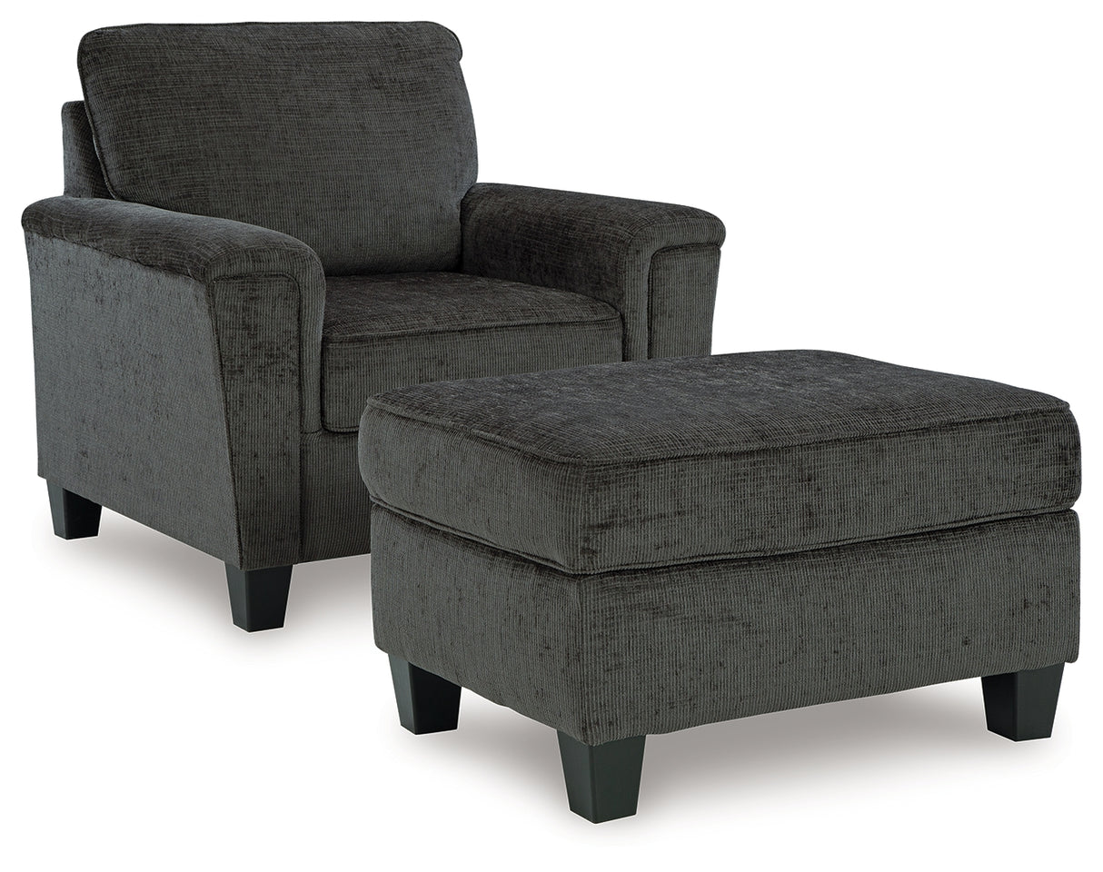 Erinslane 2-Piece Chair and Ottoman (Chair, Ottoman)