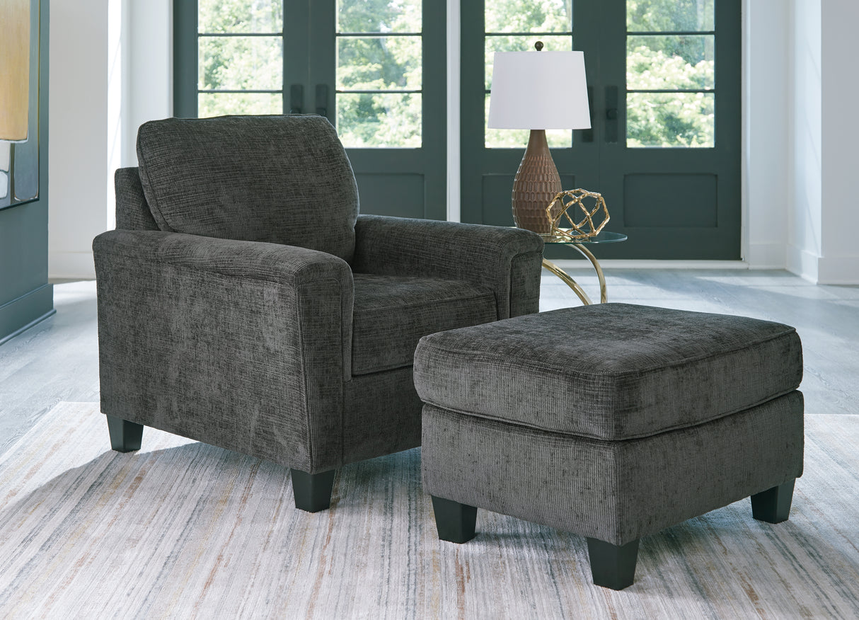 Erinslane 2-Piece Chair and Ottoman (Chair, Ottoman)