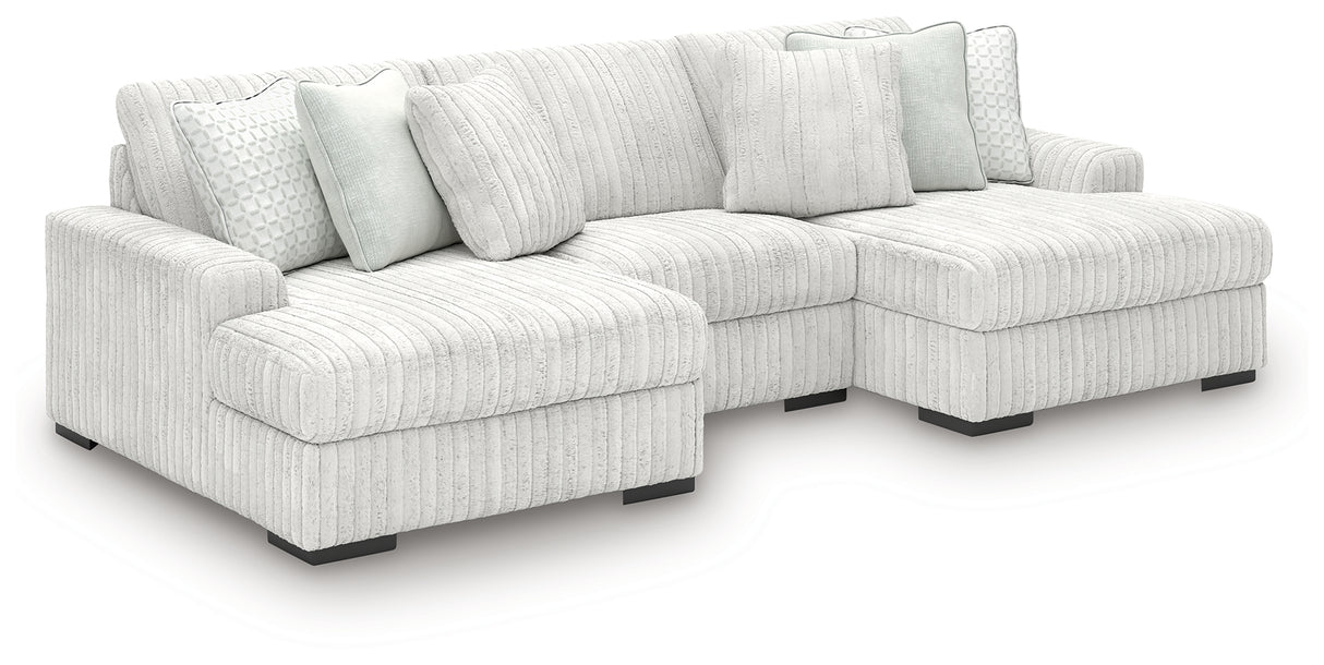 Stupendous 3-Piece Sectional with Double Chaise (Configuration: 3-Piece (Stupendous Left-Arm Facing Corner Chaise, Stupendous Right-Arm Facing Corner Chaise, Stupendous Armless Chair))