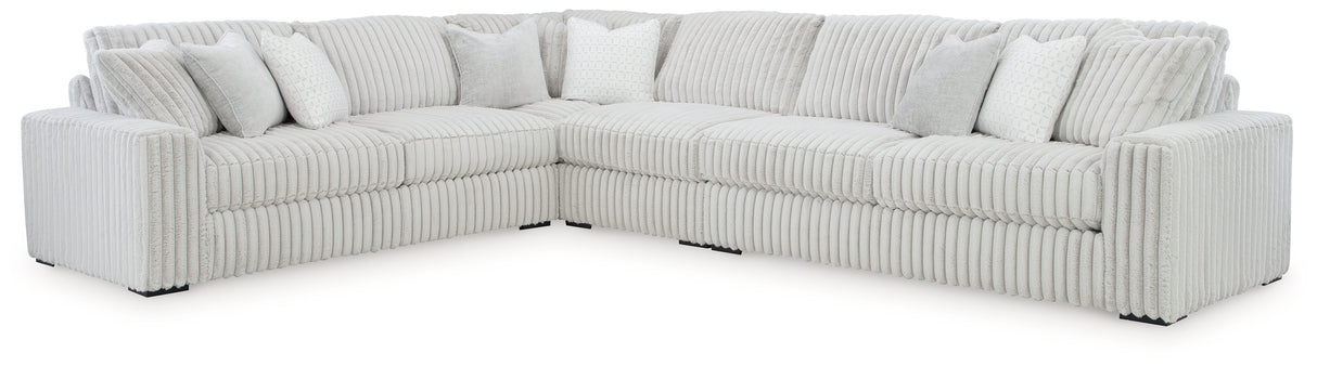 Stupendous 3-Piece Sectional (Configuration: 4-Piece (Stupendous Armless Chair, Stupendous Left-Arm Facing Sofa, Stupendous Right-Arm Facing Sofa, Stupendous Wedge))