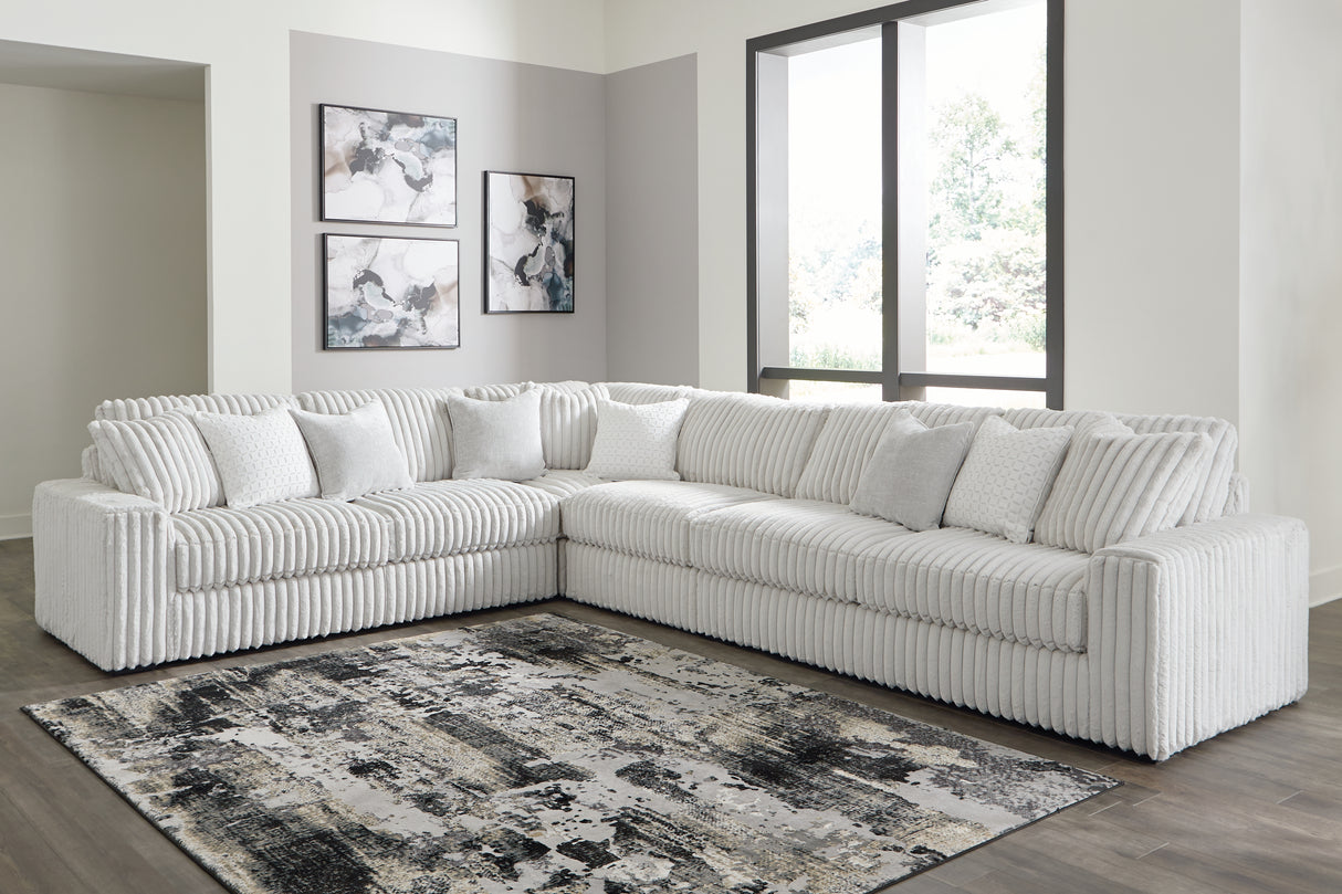 Stupendous 3-Piece Sectional (Configuration: 4-Piece (Stupendous Armless Chair, Stupendous Left-Arm Facing Sofa, Stupendous Right-Arm Facing Sofa, Stupendous Wedge))