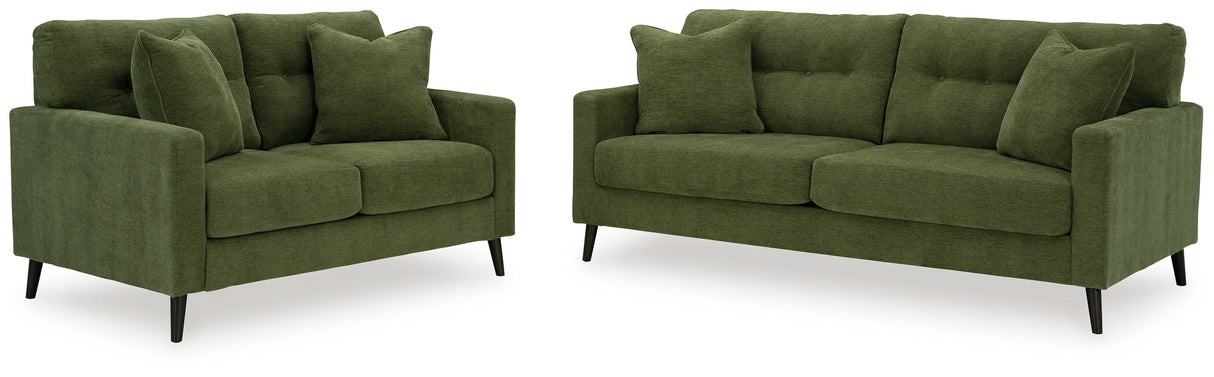 Bixler 2-Piece Sofa and Loveseat (Sofa, Loveseat)