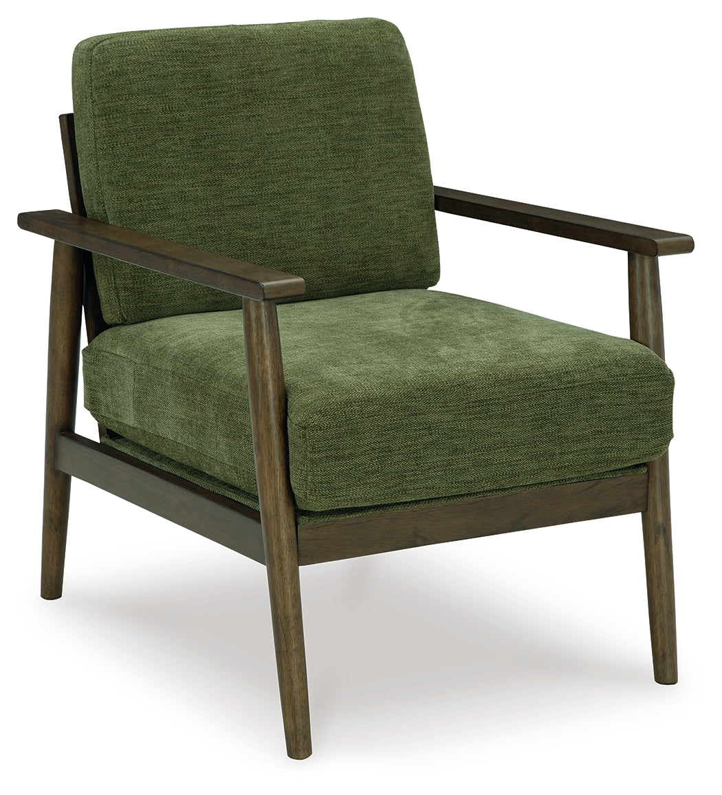 Bixler Accent Chair (Color: Olive)
