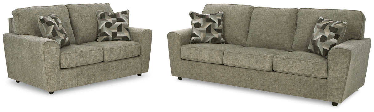 Cascilla 2-Piece Sofa and Loveseat (Sofa, Loveseat)