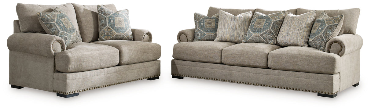 Galemore 2-Piece Sofa and Loveseat (Sofa, Loveseat)