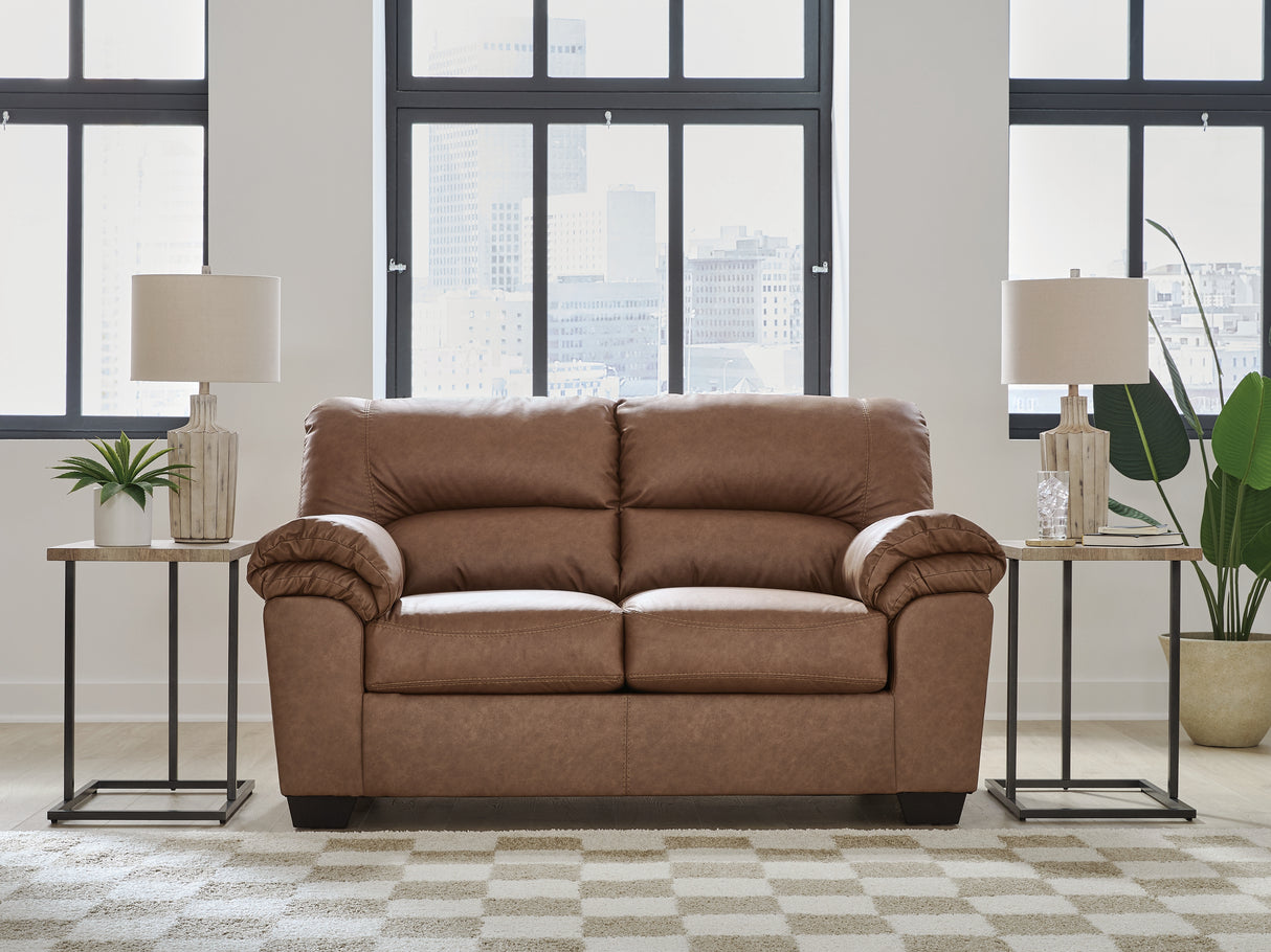 WillowBend Loveseat (Color: Caramel)