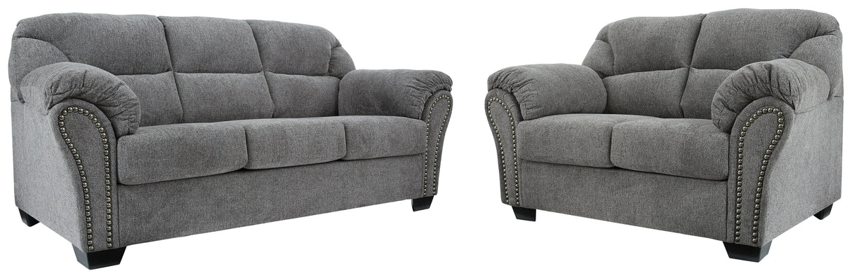 Allmaxx 2-Piece Sofa and Loveseat (Sofa, Loveseat)