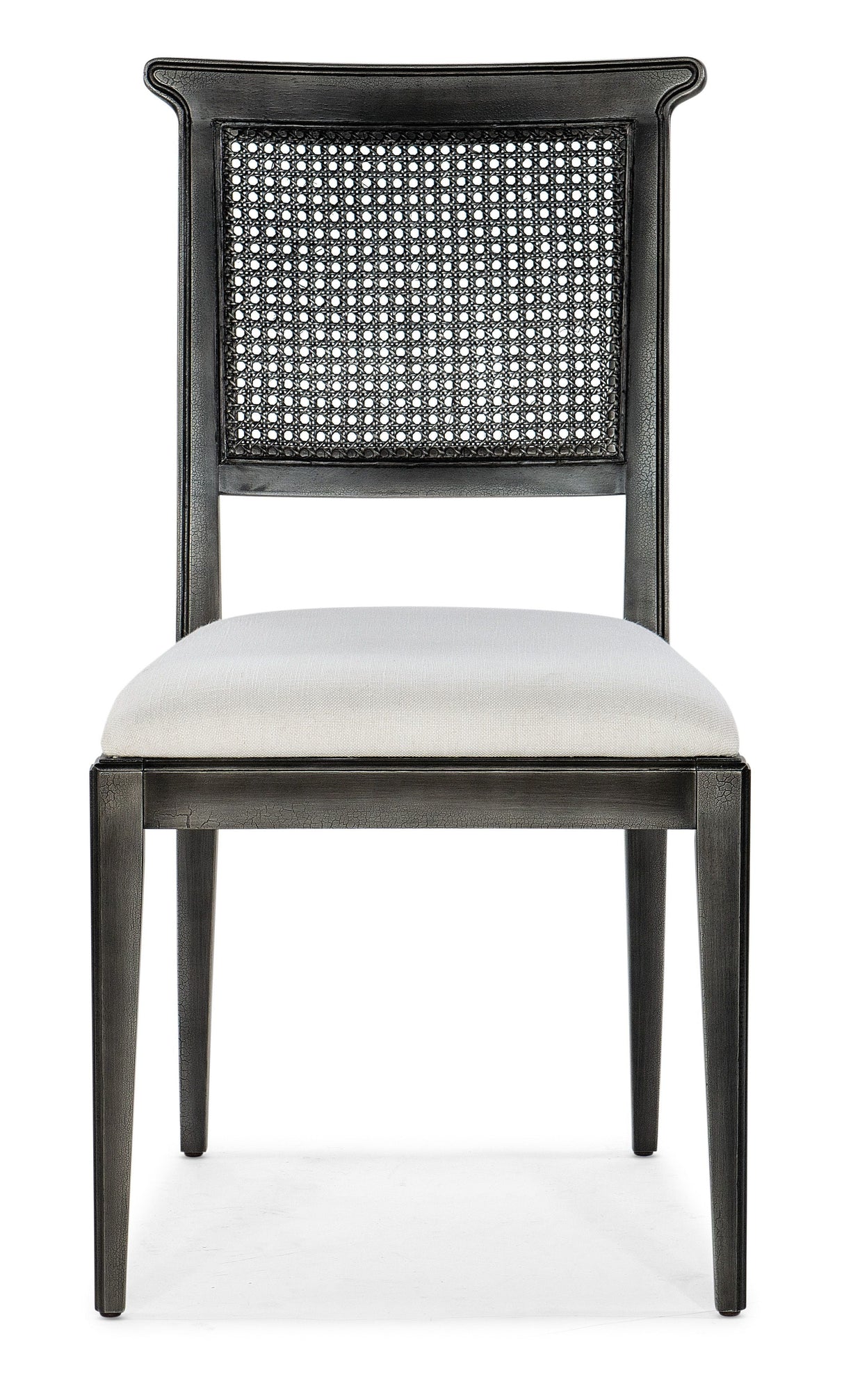 Charleston - Upholstered Seat Side Chair (Set of 2) - Black