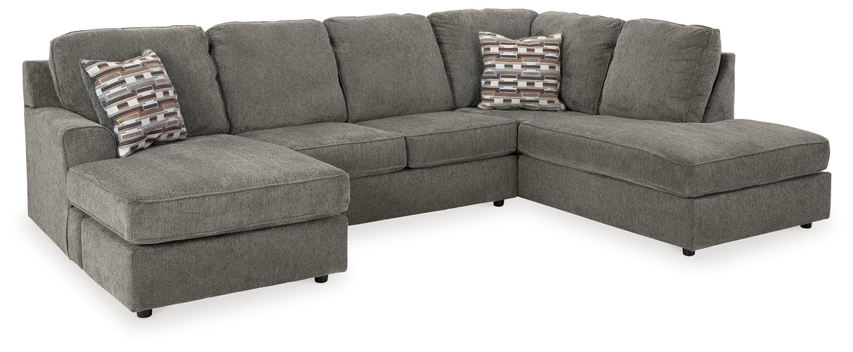 O'Phannon 2-Piece Sectional with Chaise (Configuration: 2-Piece (O'Phannon Left-Arm Facing Sofa Chaise, O'Phannon Right-Arm Facing Corner Chaise))