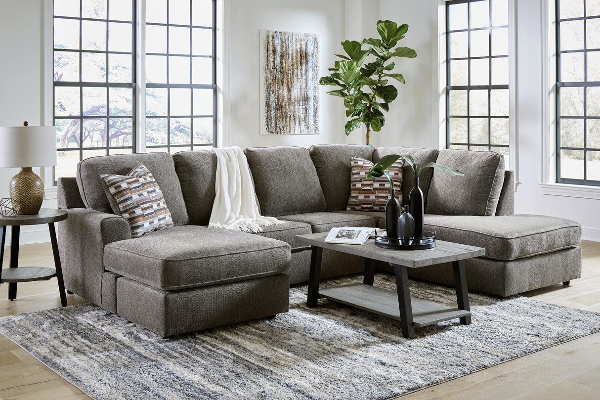 O'Phannon 2-Piece Sectional with Chaise (Configuration: 2-Piece (O'Phannon Left-Arm Facing Sofa Chaise, O'Phannon Right-Arm Facing Corner Chaise))