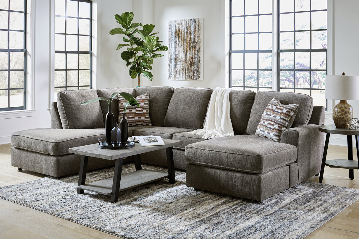 O'Phannon 2-Piece Sectional with Chaise (Configuration: 2-Piece (O'Phannon Right-Arm Facing Sofa Chaise, O'Phannon Left-Arm Facing Corner Chaise))