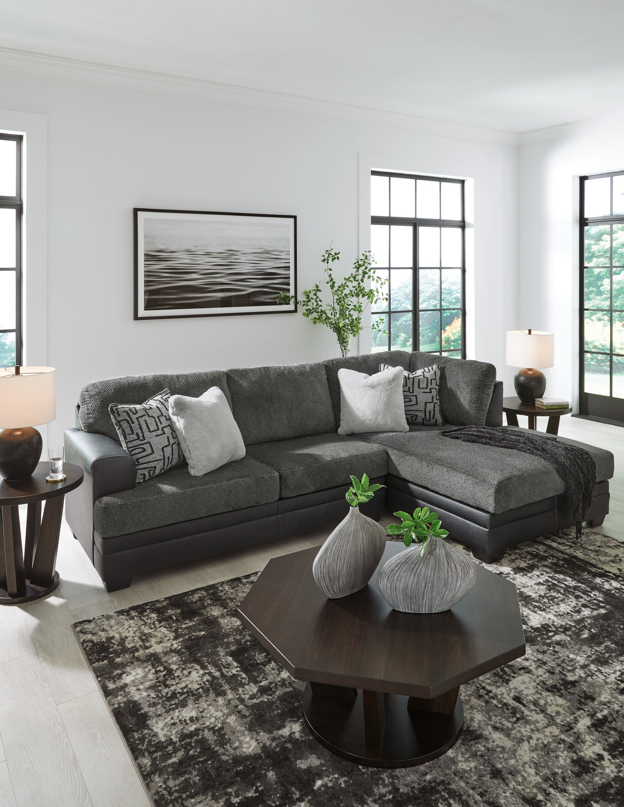Brixley Pier 2-Piece Sectional with Chaise (Sectional Orientation: Right Arm Facing)