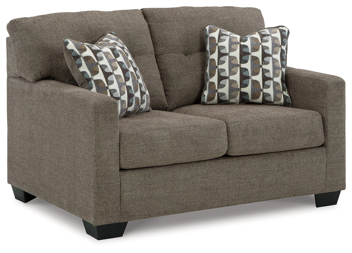 Mahoney 2-Piece Sofa and Loveseat (Sofa, Loveseat)