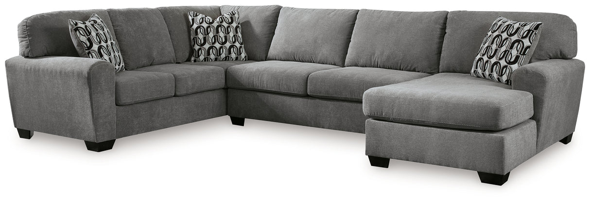 Birkdale Court 3-Piece Sectional with Chaise (Sectional Orientation: Right Arm Facing)