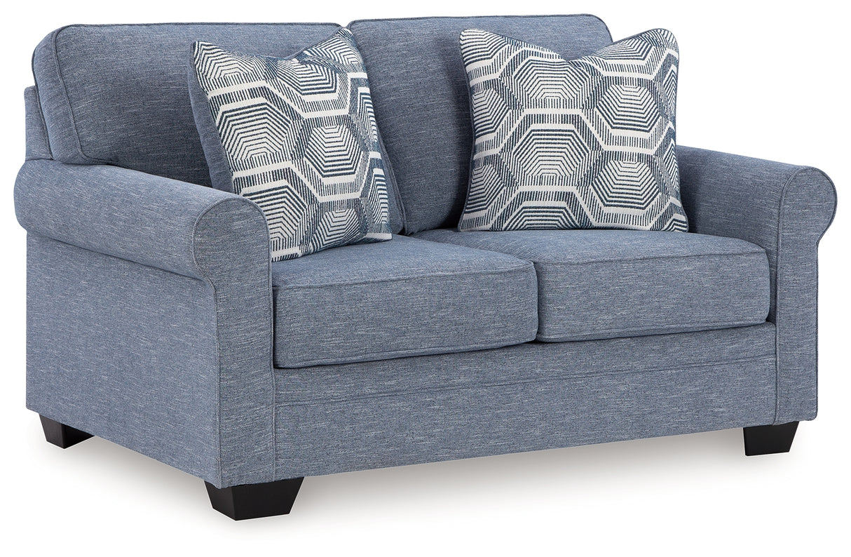 Carissa Manor Sofa and Loveseat