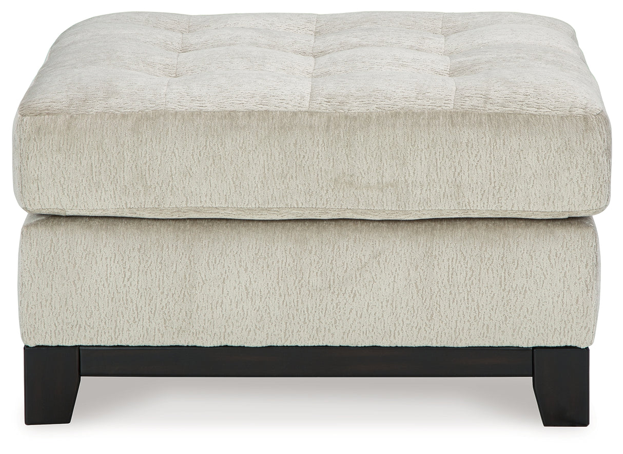 Maxon Place Oversized Accent Ottoman (Color: Stone)