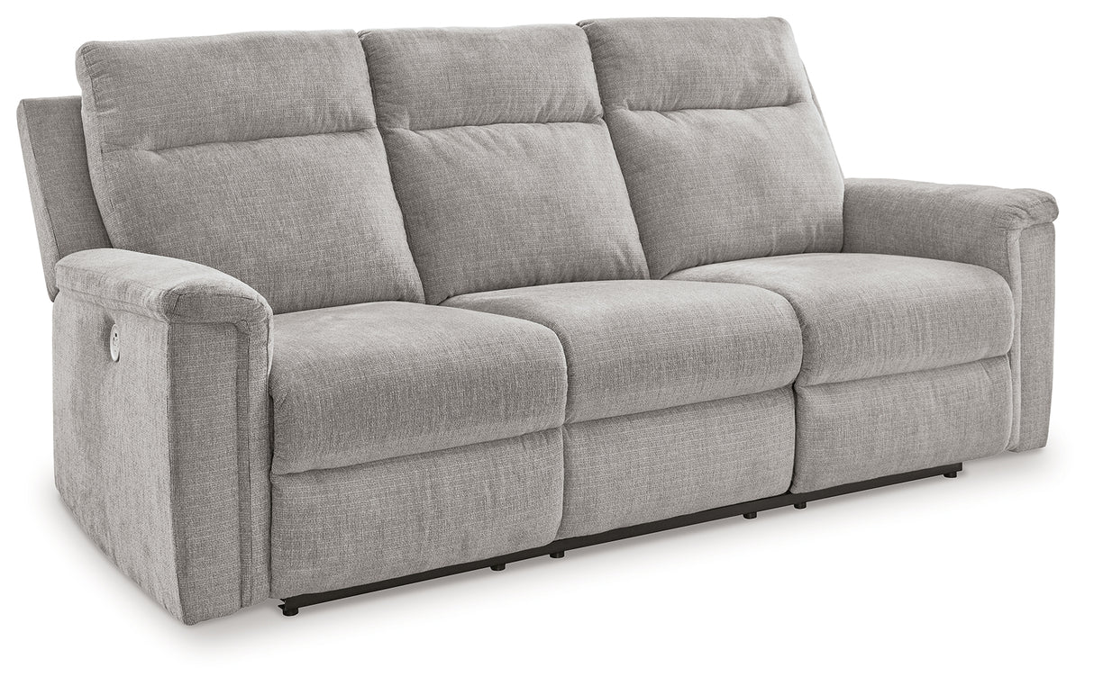 Barnsana 3-Piece Sofa, Loveseat and Recliner (Power Reclining Sofa, Power Reclining Loveseat with Console, Power Recliner)