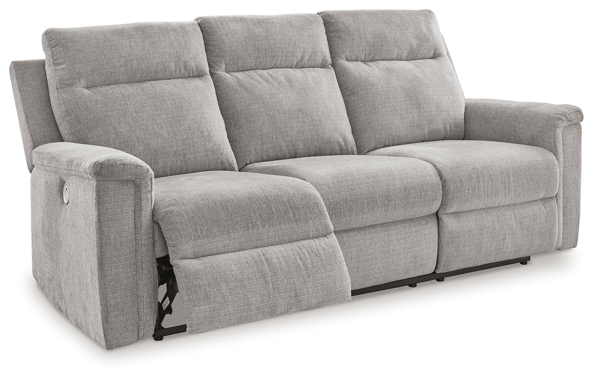 Barnsana 3-Piece Sofa, Loveseat and Recliner (Power Reclining Sofa, Power Reclining Loveseat with Console, Power Recliner)