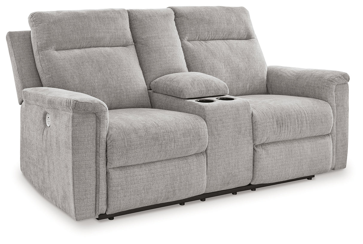 Barnsana 3-Piece Sofa, Loveseat and Recliner (Power Reclining Sofa, Power Reclining Loveseat with Console, Power Recliner)