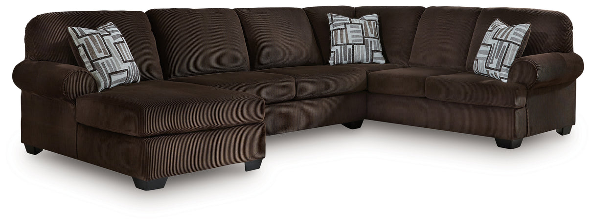 Kimlee 3-Piece Sectional with Chaise (Sectional Orientation: Left Arm Facing)