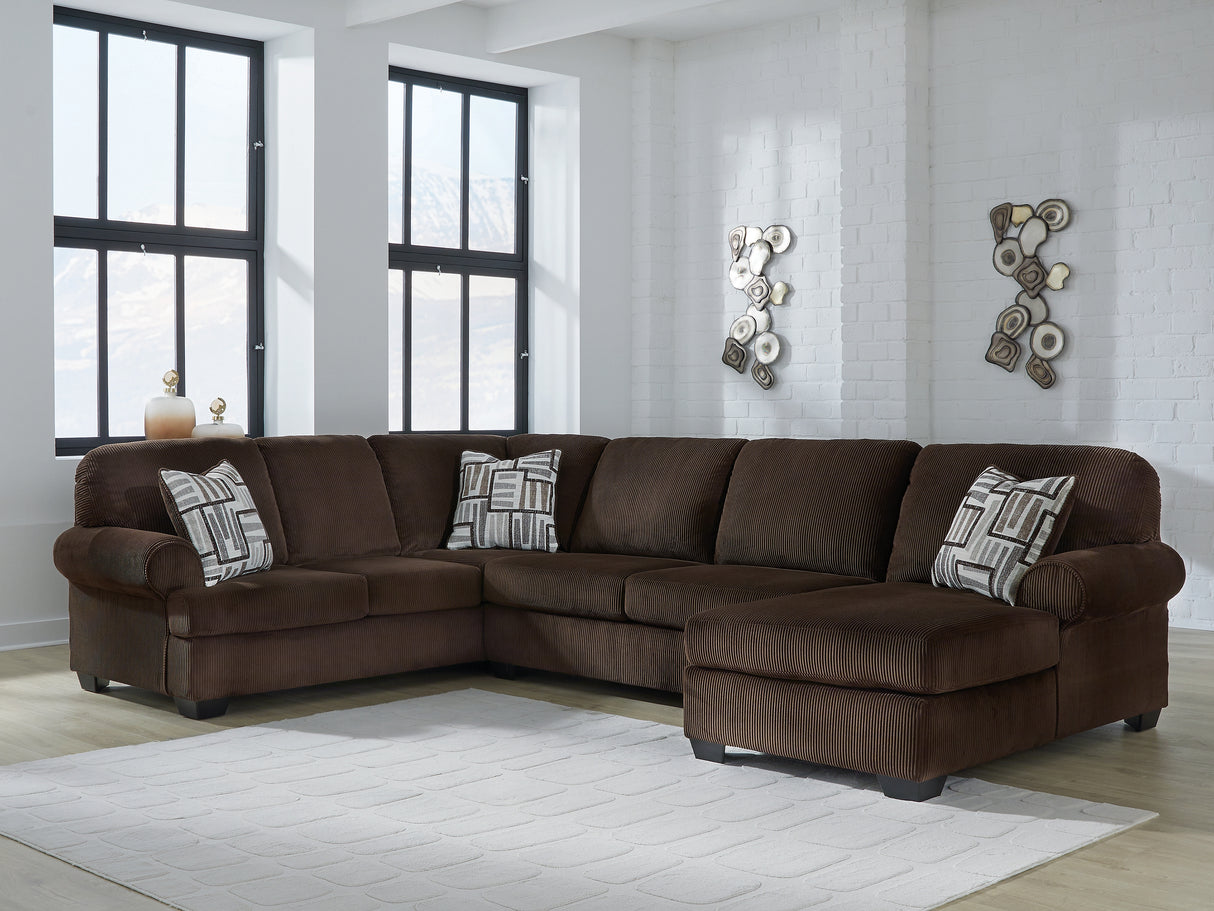 Kimlee 3-Piece Sectional with Chaise (Sectional Orientation: Right Arm Facing)