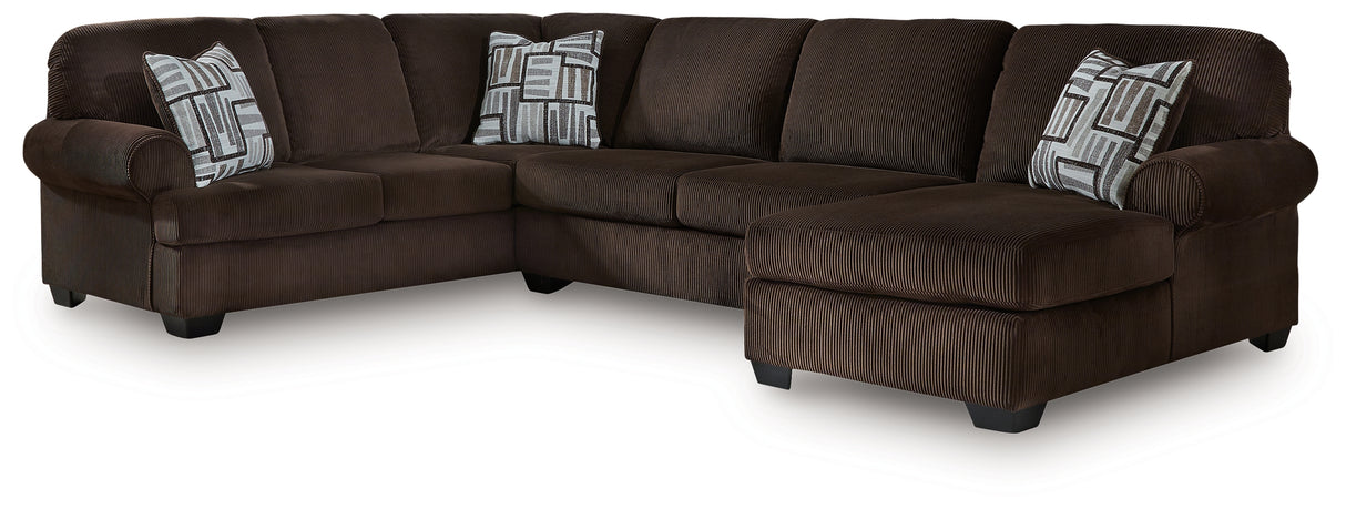 Kimlee 3-Piece Sectional with Chaise (Sectional Orientation: Right Arm Facing)